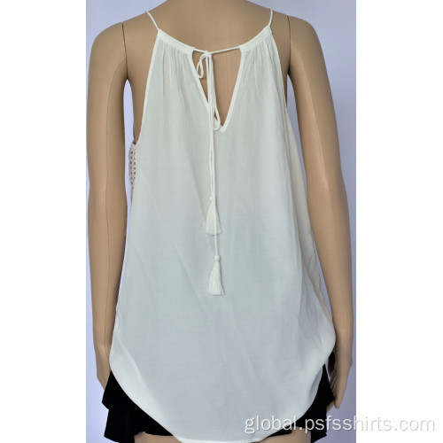 China Strapless Shirts with Solid Color Supplier